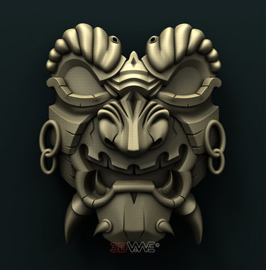 MASK 3D STL 3DWave